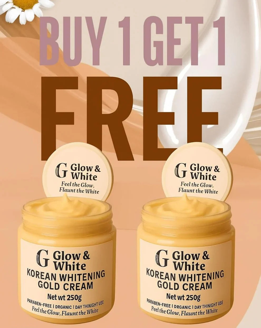 KOREAN WHITENING GOLD CREAM